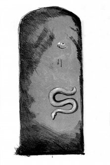 Glamis, stone no.1.
From J Stuart, The Sculptured Stones of Scotland, i, pl. lxxxiii.
