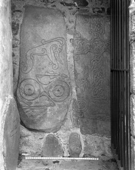 Photograph of symbol stone.