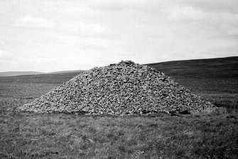 North Muir Nether Cairn, view from SE.
