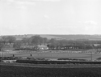 View of Balfarg henge.