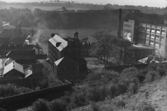 View of mill complex from North.