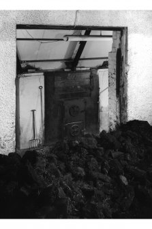 Bowmore Distillery, Bowmore, Islay.
Detail of kiln furnace, view from West side.