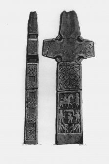 Barochan Cross from J Stuart, The Sculptured Stones of Scotland, i, pl. 115