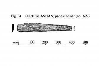 Loch Glashan, paddle or oar