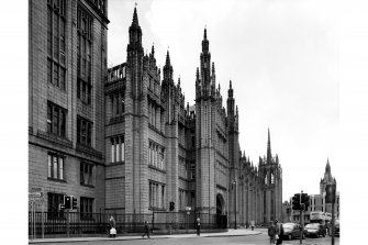 Exterior view of College from Broad Street