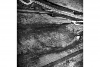 Oblique aerial photograph of Wandel Roman Fortlet.