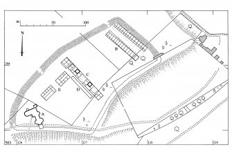 Publication drawing; Inchtuthil, the officers' compound