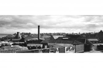 General view from west of the Thistle pottery works, Portobello, Edinburgh.