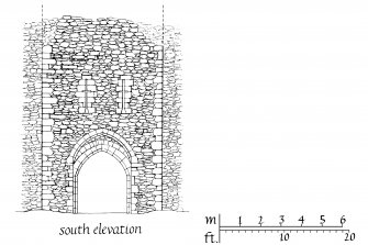 Gatehouse, south elevation