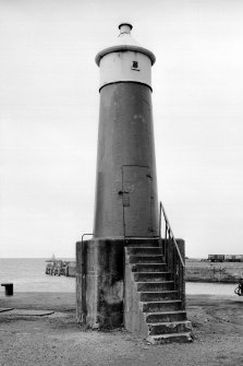 General view of leading lighthouse from East