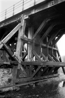 Detail of trestle-bent in viaduct