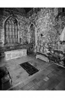 Iona, Iona Abbey, interior.
View of presbytery from North-West.