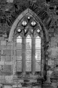 Iona, Iona Abbey, interior.
View of choir North window.