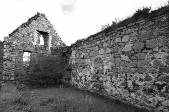 Iona, Iona Nunnery.
View of interior of refectory from North-West.