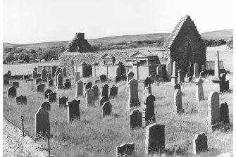 Kilbrannan, Skipness Chapel.
General View from South-East.
