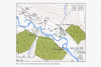 Glen Lui: survey plan of 18th century townships
