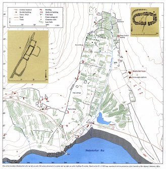 Plan of Badentarbat. Photographic copy.