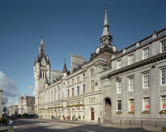 Aberdeen, Castle Street, Municipal Buildings.
General view from South-East.