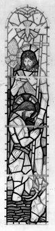 Photograph of drawing showing stained glass window in St Peter's Church.
Design by Morris and Alice Meredith Williams.
