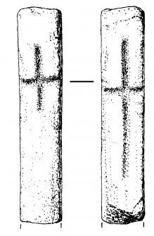 Calgary, Mull. Pillar, cross-incised on both faces. 
Digital copy of AGD 707/1.