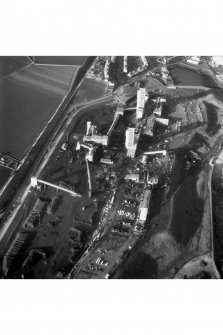 Aerial view of Seafield Colliery