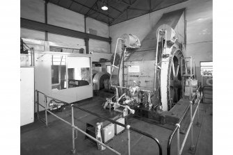 Interior of winding engine house, from South West.