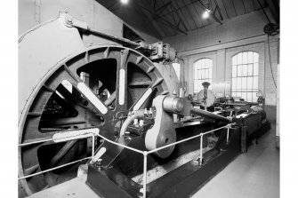 View of no. 2 steam winder from North West, Cardowan Colliery