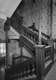 Interior view - staircase, Preston Lodge