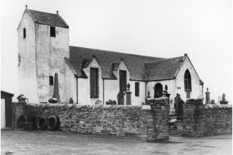 Photograph of church at Canisbay.