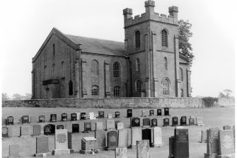 Photograph of church at Canonbie.