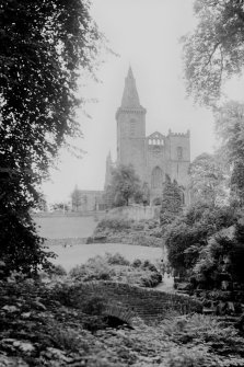 View of Western entrance at New Abbey Parish Kirk