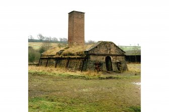 View of kiln from WNW.