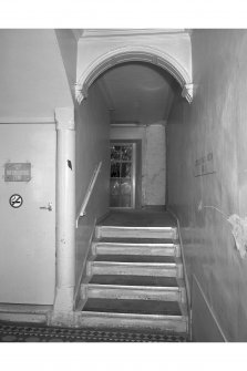 View of Scale and Platt staircase of room 2