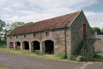 View of cart shed from SE