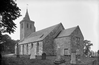 Crail, Parish Church.
View of Church and churchyard from east.