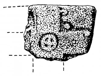 Publication drawing; Christ Church Episcopal Church, Lochgilphead, carved stone.