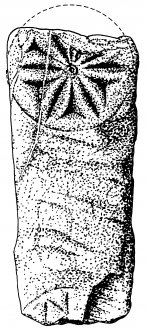 Publication drawing; Kilberry, carved stone (1).