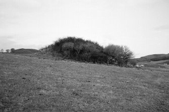 General view of the cairn at Mains of Fordie.