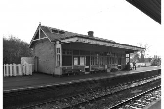 View of South bound platform (1) from North West.