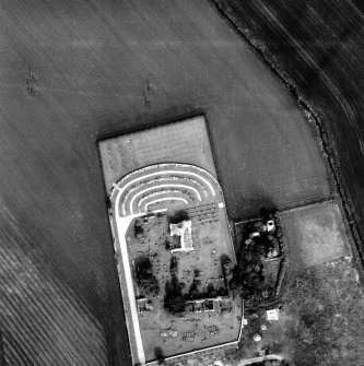Oblique aerial  view. Cropped.