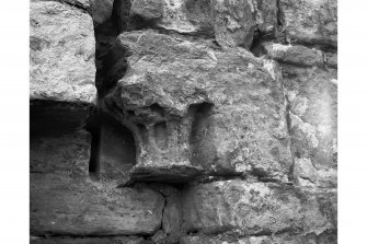 Detail of arch in South wall.