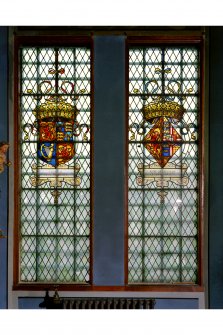 Falkland Palace,
Interior, window in South wall of Chapel
