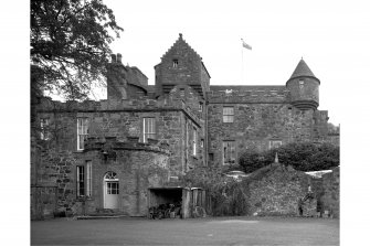 Megginch Castle.
General view from North.