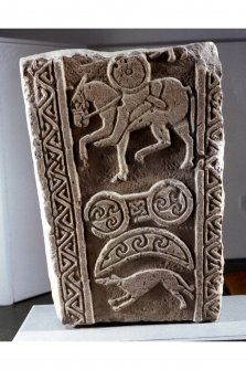 Meigle Pictish cross slab. (No.6, reverse)