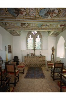 View of chapel interior