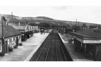 Dingwall Station.
General view from footbridge.