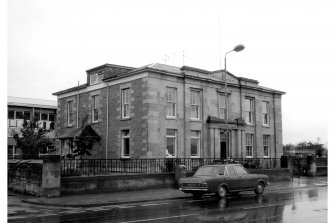 National Bank of Scotland.
General view of street front.