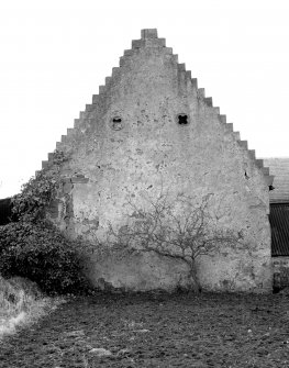 Barn, Townlands Farm.
Detail of East gable with decorative vents.