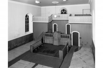 Gaelic Church, Church Street.
Interior view of balcony to South East