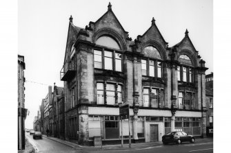 ROse Street Foundry Office, 96-104 Academy Street.
General view of Academy Street frontage from West.